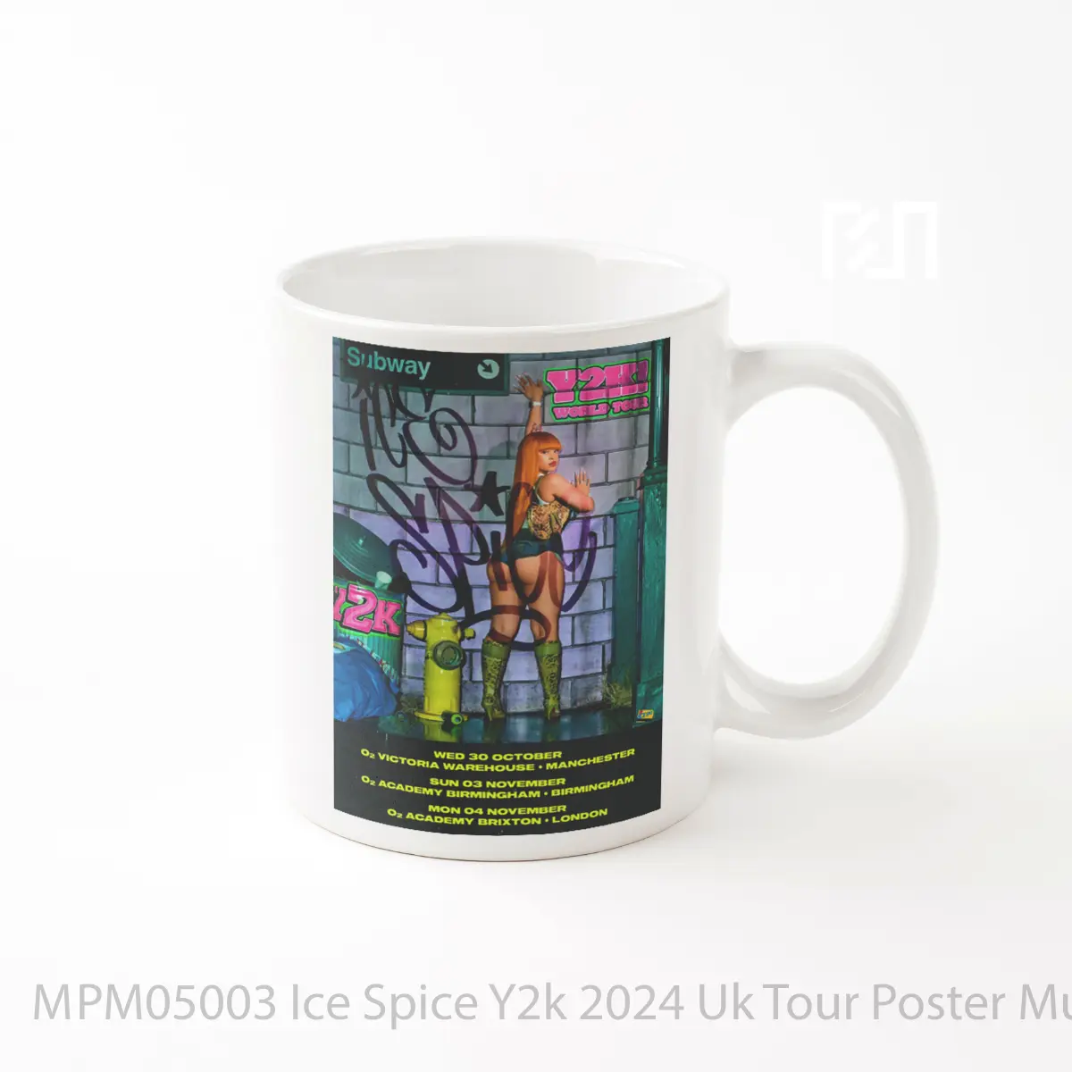 Mug Ice Spice Y2k 2024 Uk Tour MPM05003