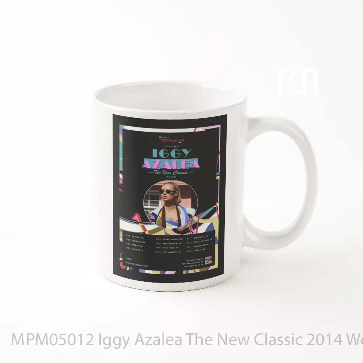 Mug Iggy Azalea The New Classic 2014 World Tour MPM05012