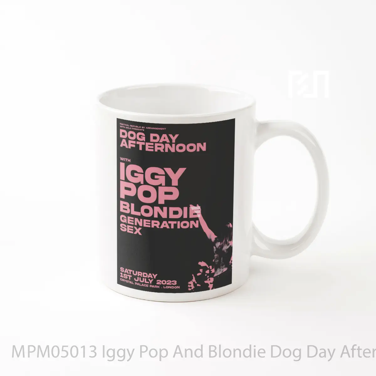 Mug Iggy Pop And Blondie Dog Day Afternoon London Crystal Palace MPM05013
