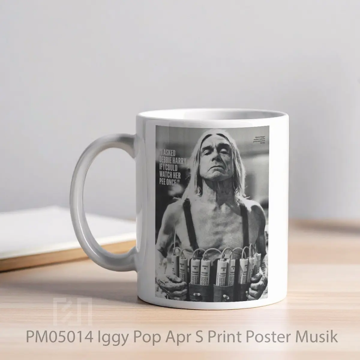 Mug Iggy Pop Apr S Print MPM05014 - All-side / Desain