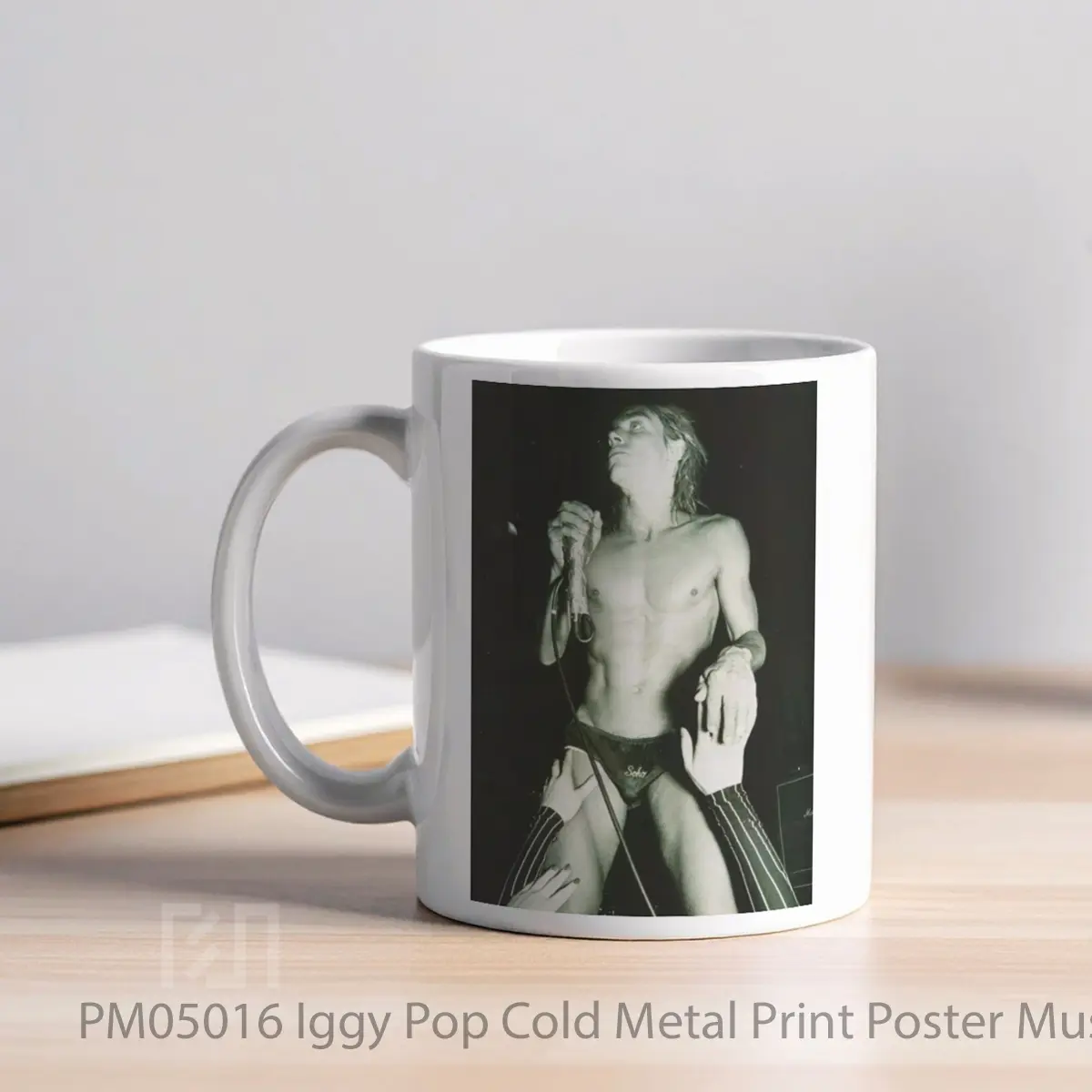 Mug Iggy Pop Cold Metal Print MPM05016 - All-side / Desain