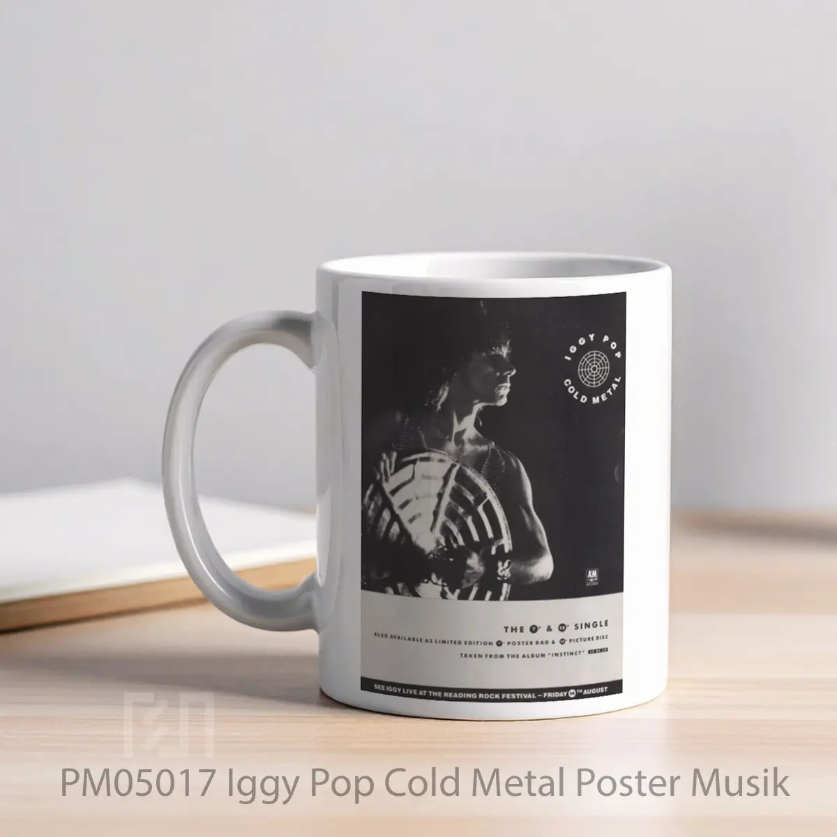 Mug Iggy Pop Cold Metal MPM05017 - All-side / Desain