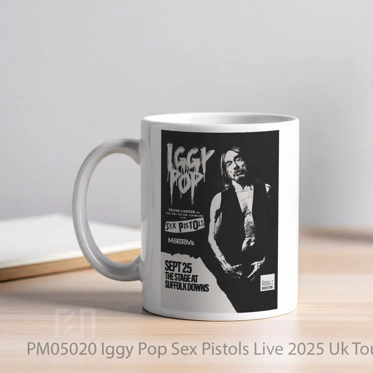 Mug Iggy Pop Sex Pistols Live 2025 Uk Tour MPM05020 - All-side / Desain