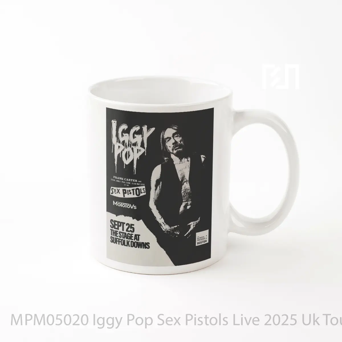 Mug Iggy Pop Sex Pistols Live 2025 Uk Tour MPM05020