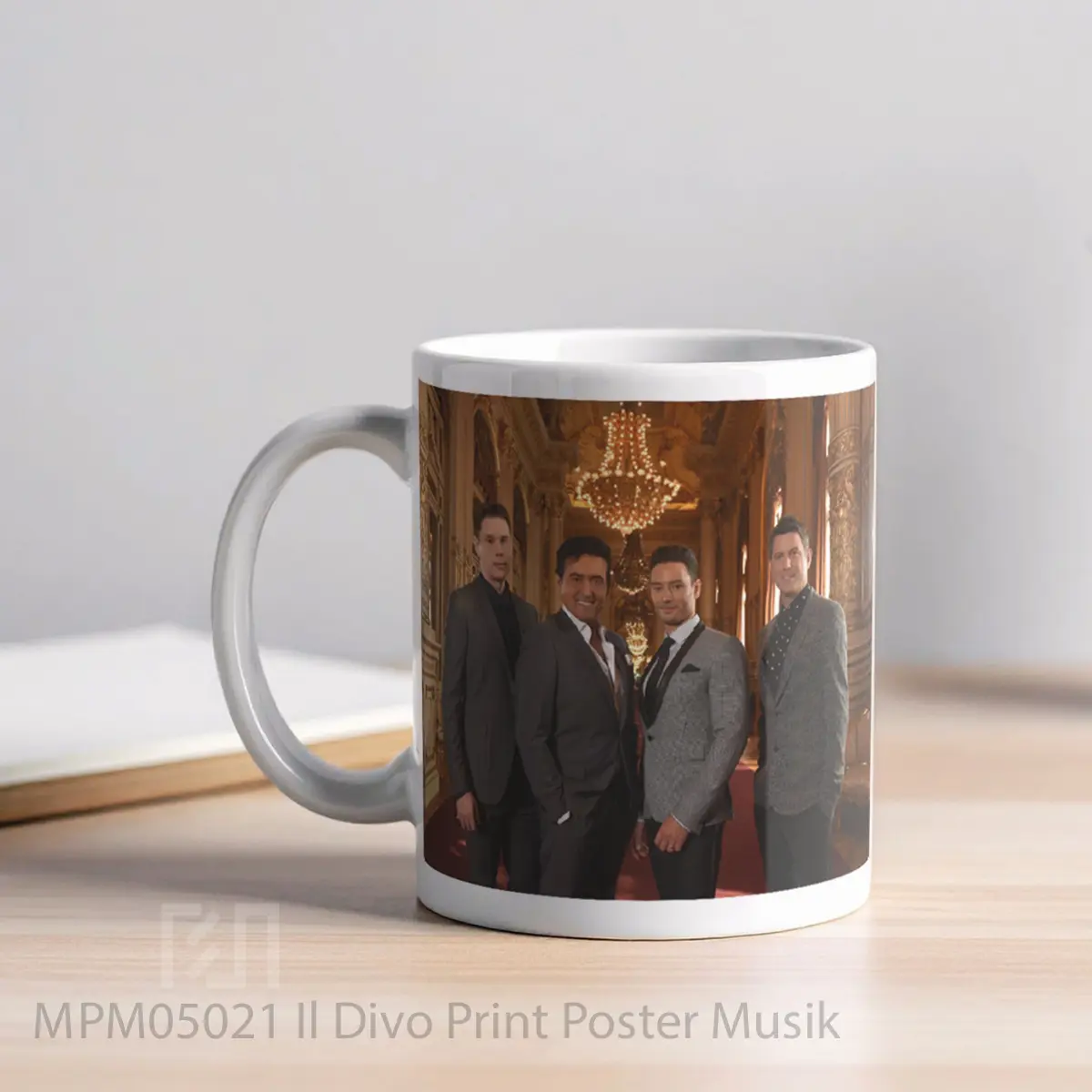 Mug Il Divo Print MPM05021 - All-side / Desain