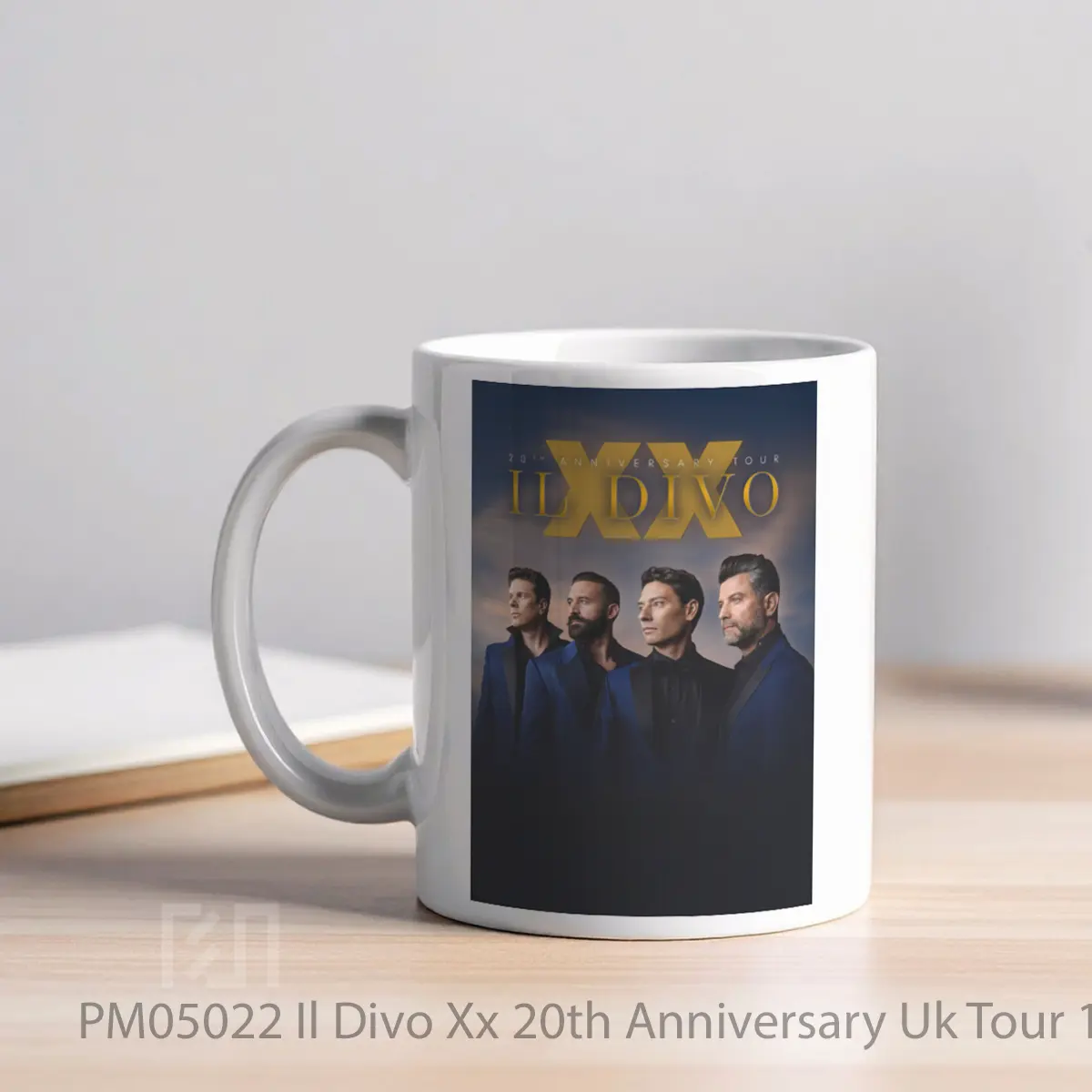 Mug Il Divo Xx 20th Anniversary Uk Tour 1 MPM05022 - All-side / Desain