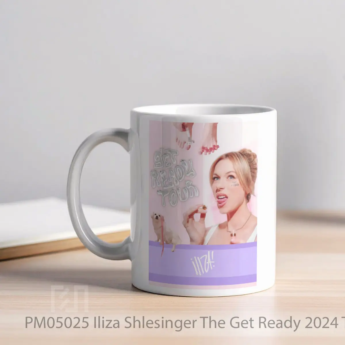 Mug Iliza Shlesinger The Get Ready 2024 Tour Stand Up MPM05025 - All-side / Desain