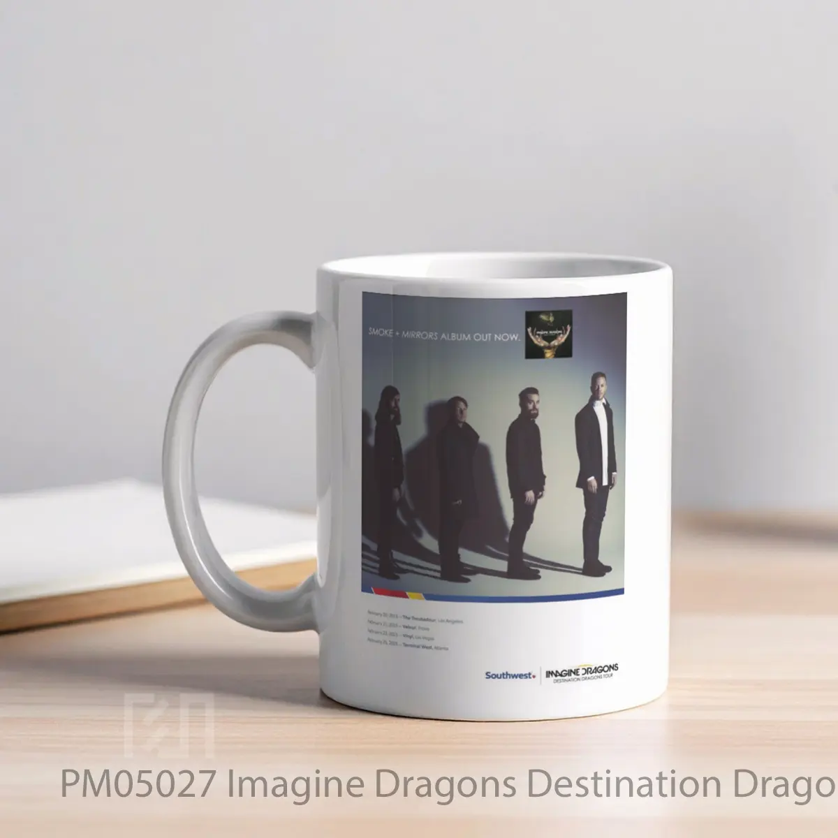 Mug Imagine Dragons Destination Dragons 2015 Tour Post MPM05027 - All-side / Desain