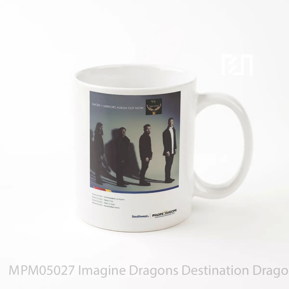 Mug Imagine Dragons Destination Dragons 2015 Tour Post MPM05027