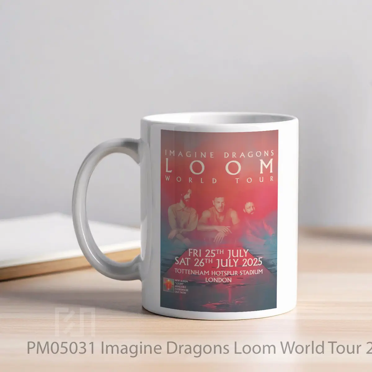Mug Imagine Dragons Loom World Tour 2025 London Tottenham MPM05031 - All-side / Desain