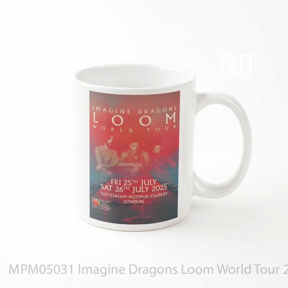 Mug Imagine Dragons Loom World Tour 2025 London Tottenham MPM05031
