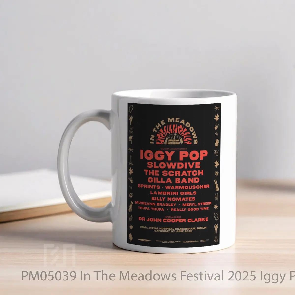 Mug In The Meadows Festival 2025 Iggy Pop Slowdive The Scratch Line Up MPM05039 - All-side / Desain