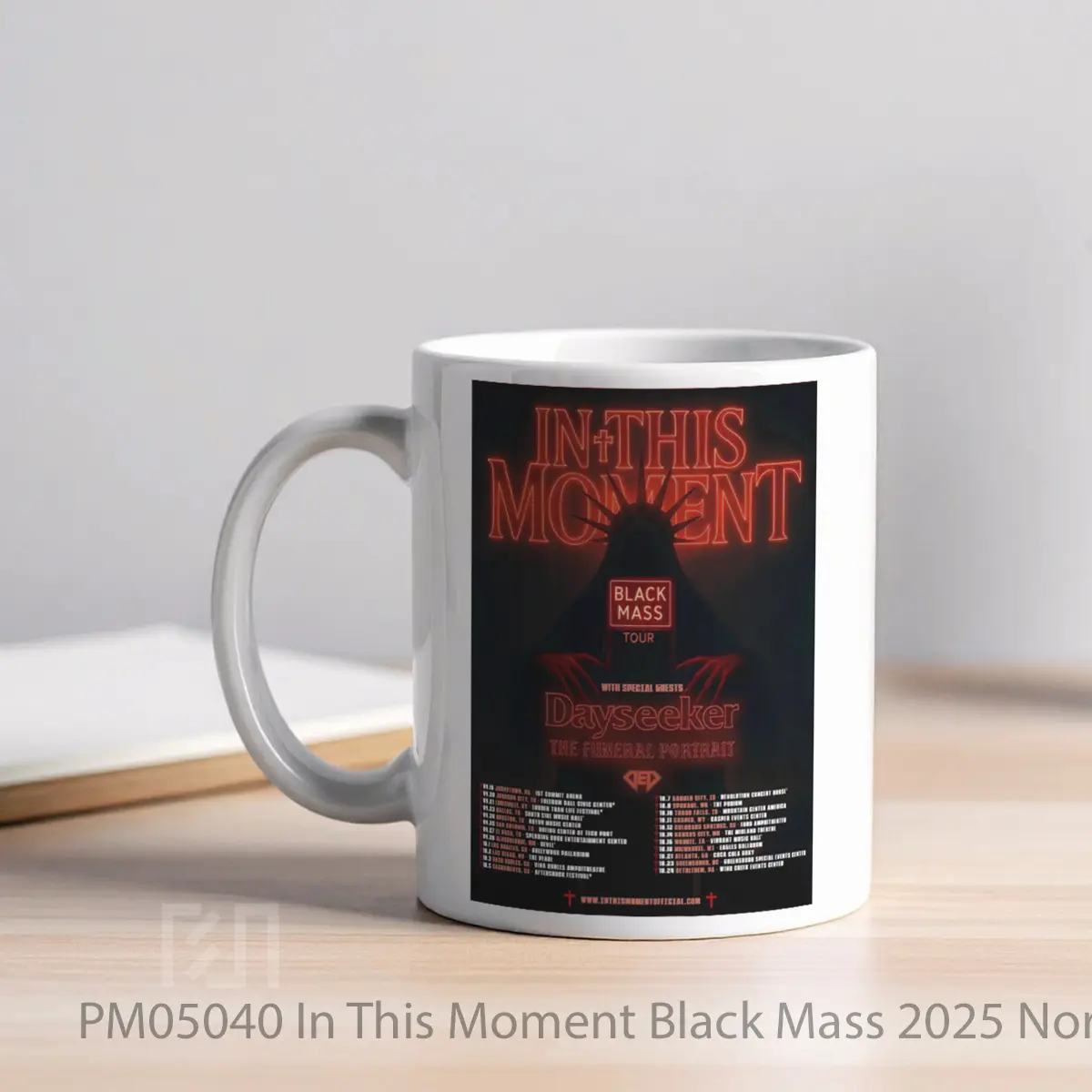 Mug In This Moment Black Mass 2025 North America Tour MPM05040 - All-side / Desain