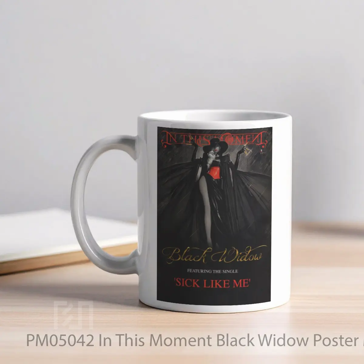 Mug In This Moment Black Widow MPM05042 - All-side / Desain