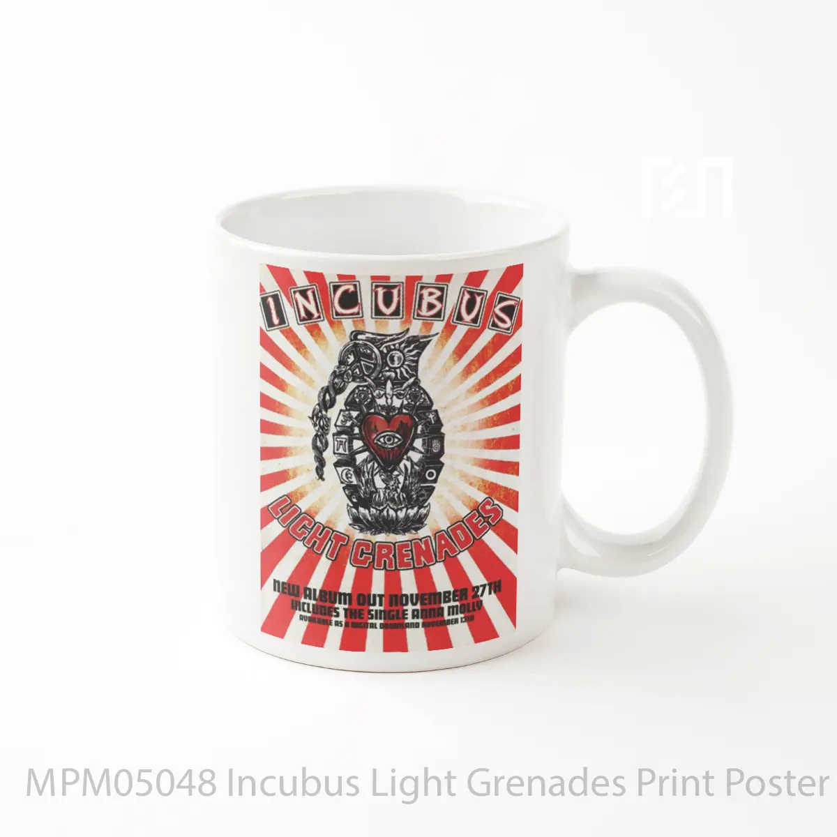 Mug Incubus Light Grenades Print MPM05048
