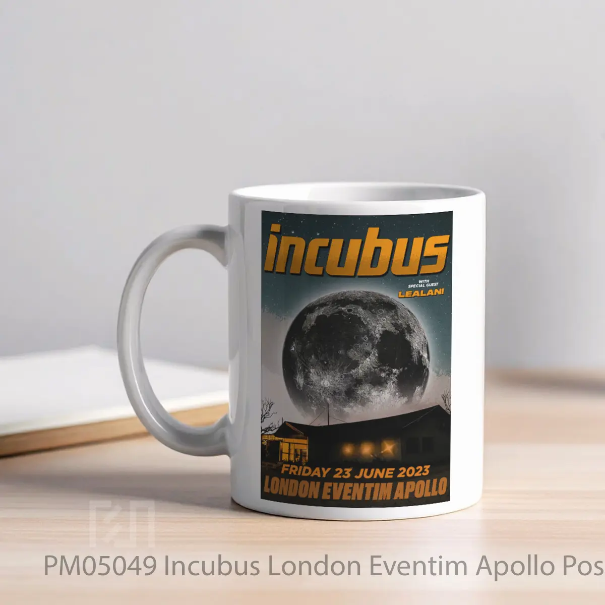 Mug Incubus London Eventim Apollo MPM05049 - All-side / Desain