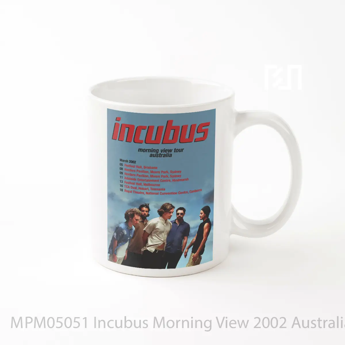 Mug Incubus Morning View 2002 Australia Tour MPM05051