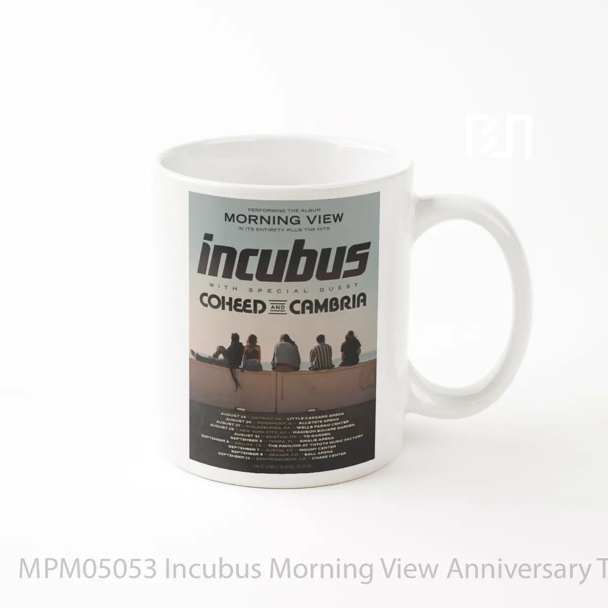 Mug Incubus Morning View Anniversary Tour 2024 MPM05053