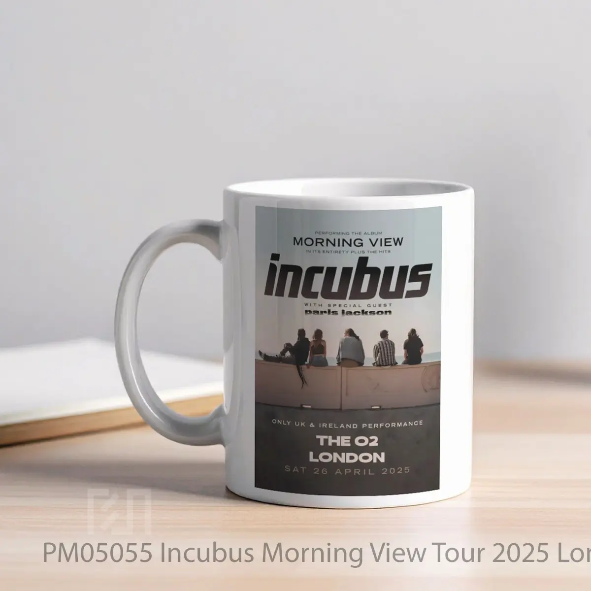 Mug Incubus Morning View Tour 2025 London O2 Arena MPM05055 - All-side / Desain