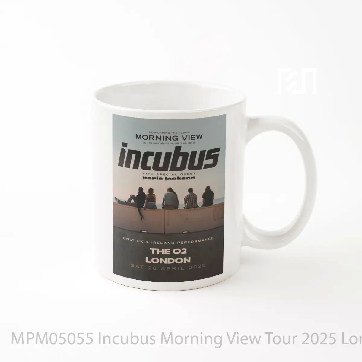 Mug Incubus Morning View Tour 2025 London O2 Arena MPM05055