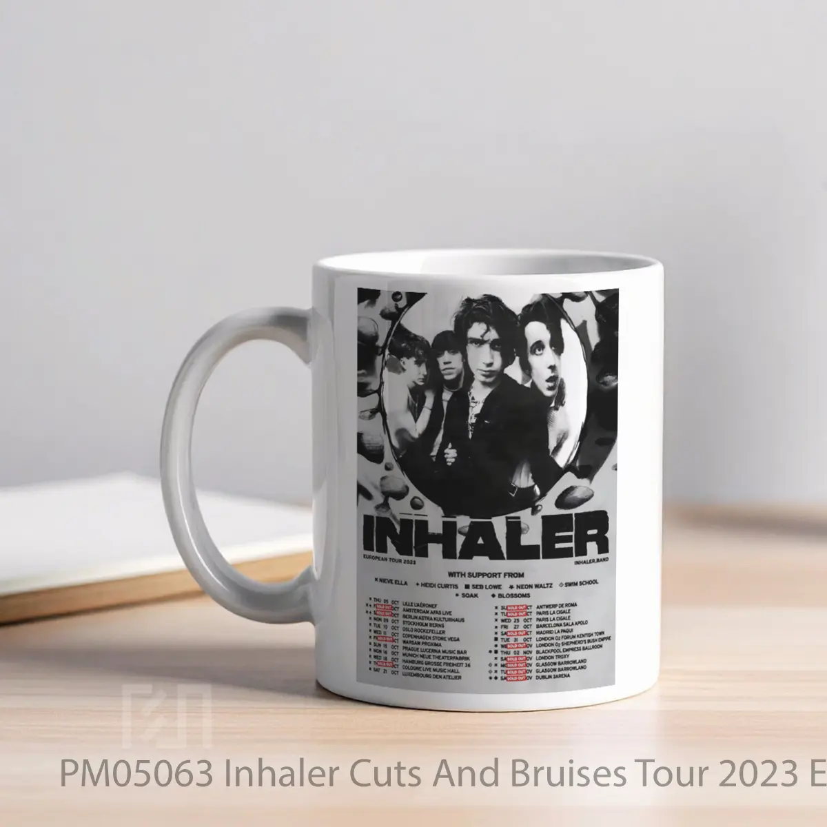 Mug Inhaler Cuts And Bruises Tour 2023 Europe Uk MPM05063 - All-side / Desain