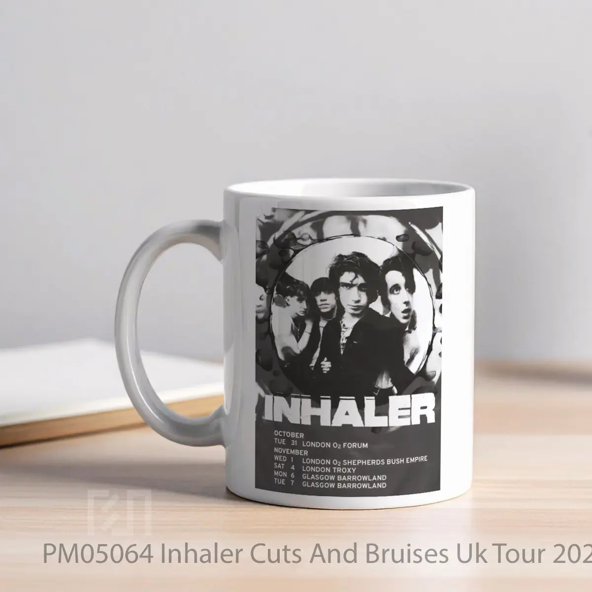 Mug Inhaler Cuts And Bruises Uk Tour 2023 MPM05064 - All-side / Desain