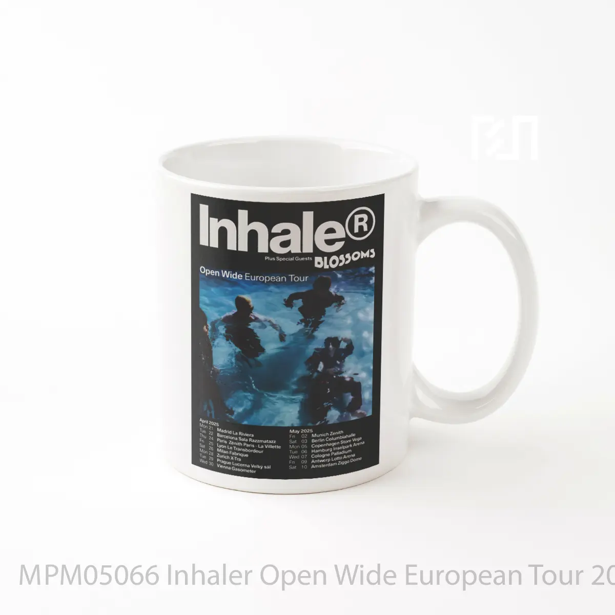 Mug Inhaler Open Wide European Tour 2025 MPM05066