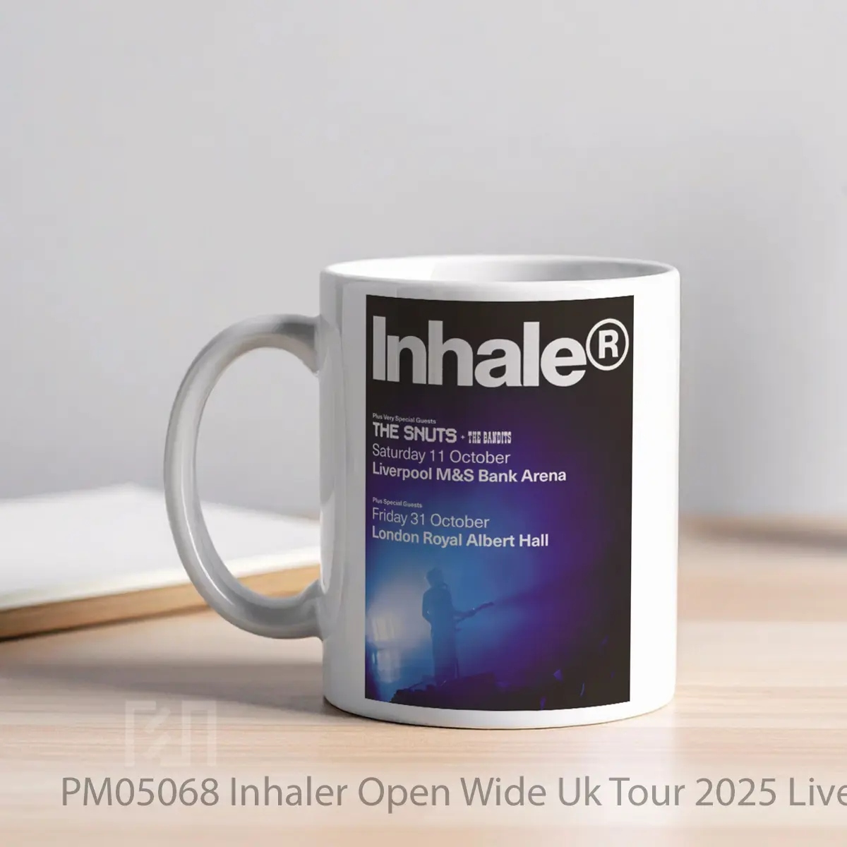 Mug Inhaler Open Wide Uk Tour 2025 Liverpool London MPM05068 - All-side / Desain