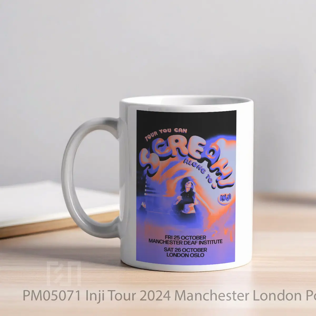 Mug Inji Tour 2024 Manchester London MPM05071 - All-side / Desain