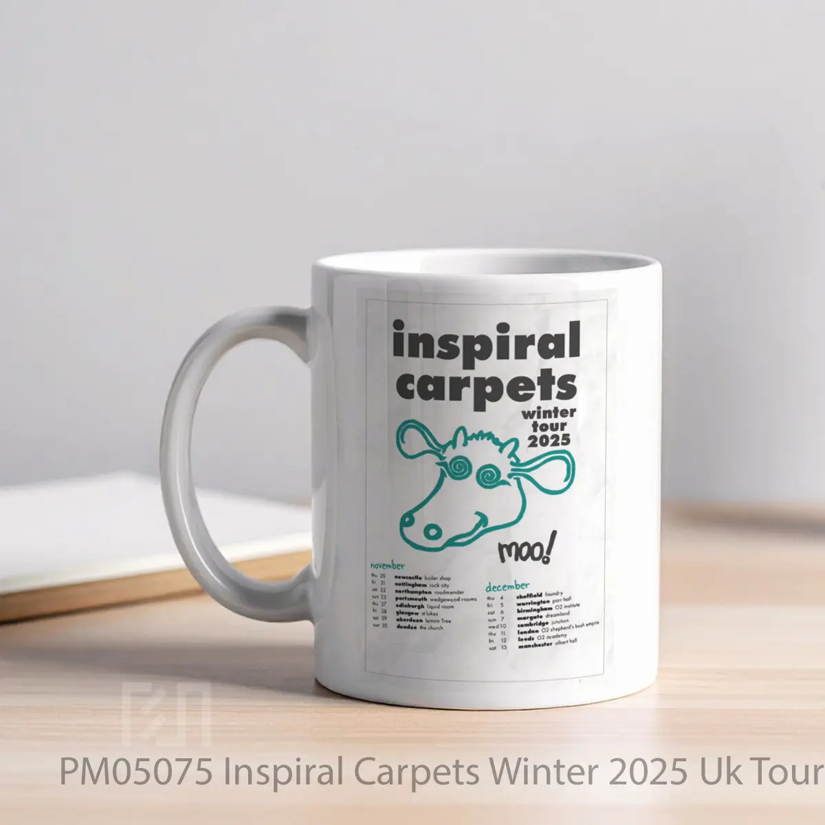 Mug Inspiral Carpets Winter 2025 Uk Tour MPM05075 - All-side / Desain
