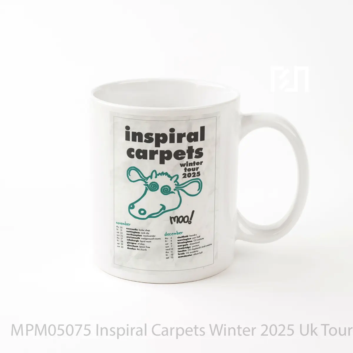 Mug Inspiral Carpets Winter 2025 Uk Tour MPM05075