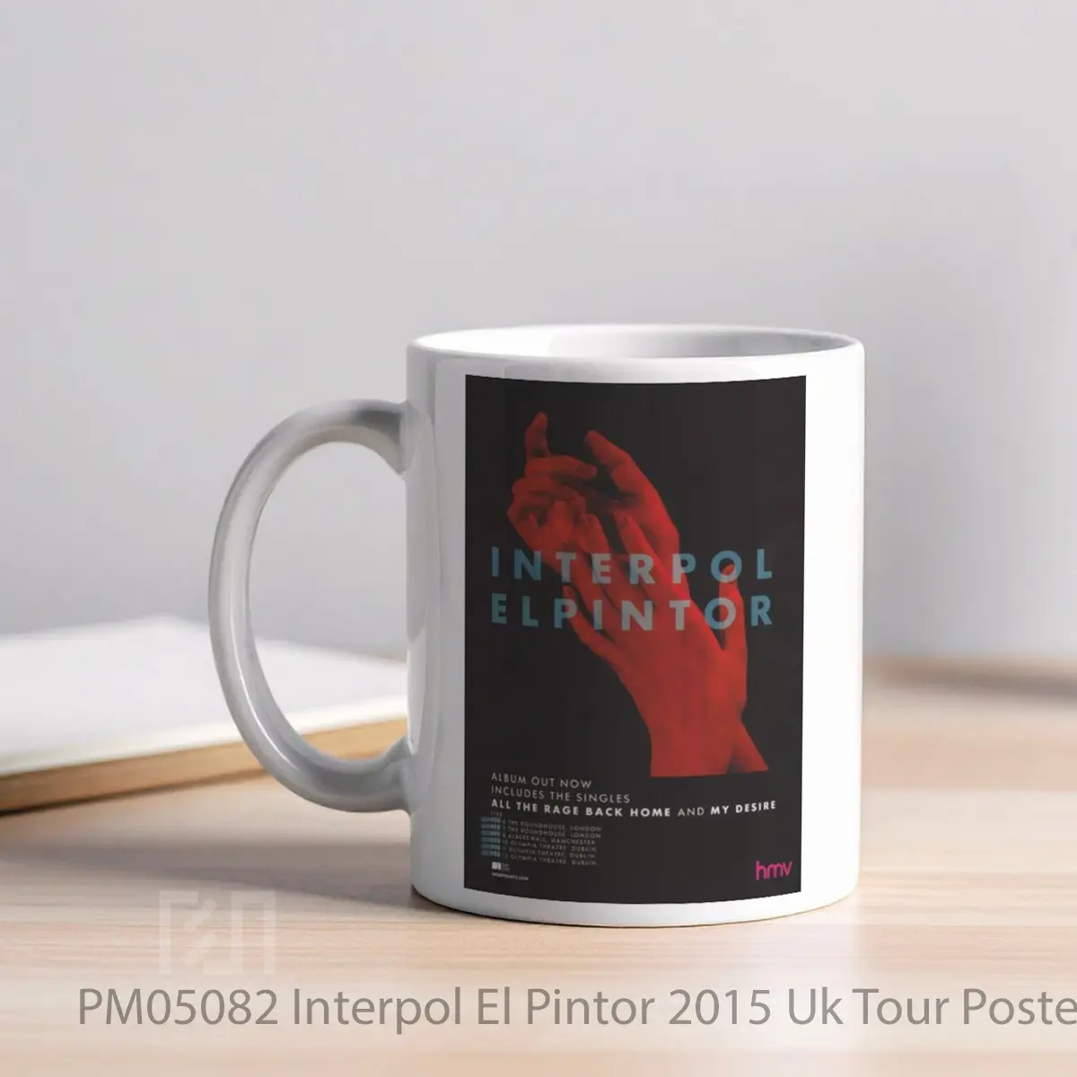 Mug Interpol El Pintor 2015 Uk Tour MPM05082 - All-side / Desain