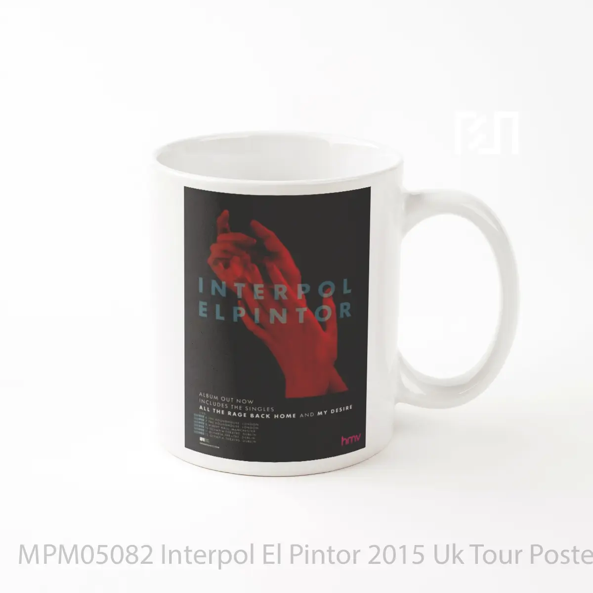 Mug Interpol El Pintor 2015 Uk Tour MPM05082
