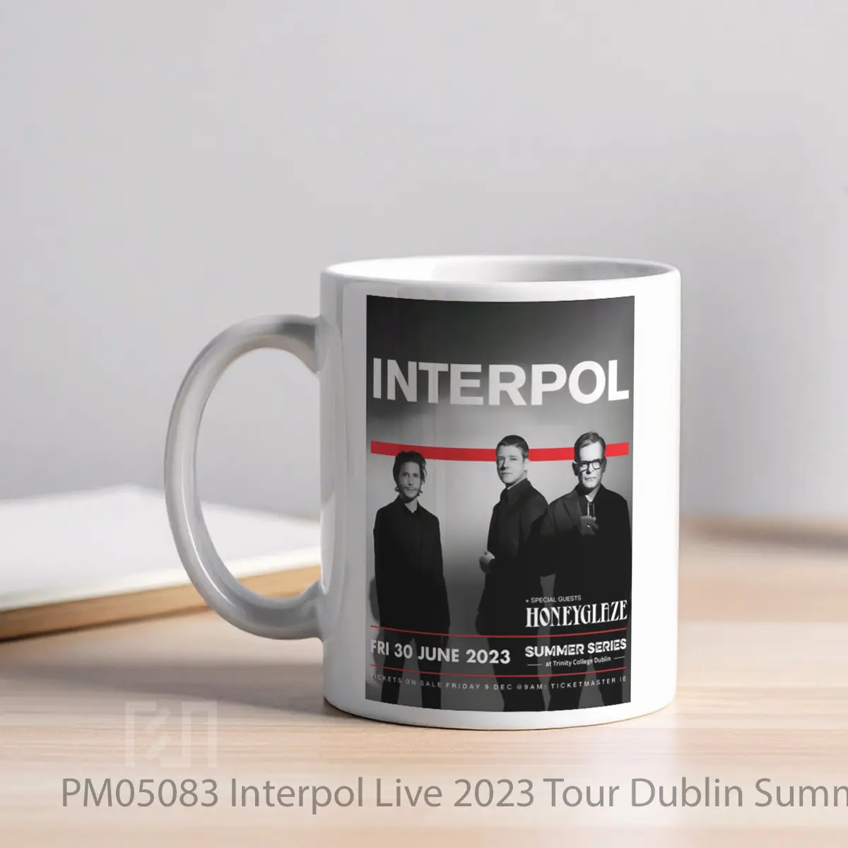 Mug Interpol Live 2023 Tour Dublin Summer Series MPM05083 - All-side / Desain