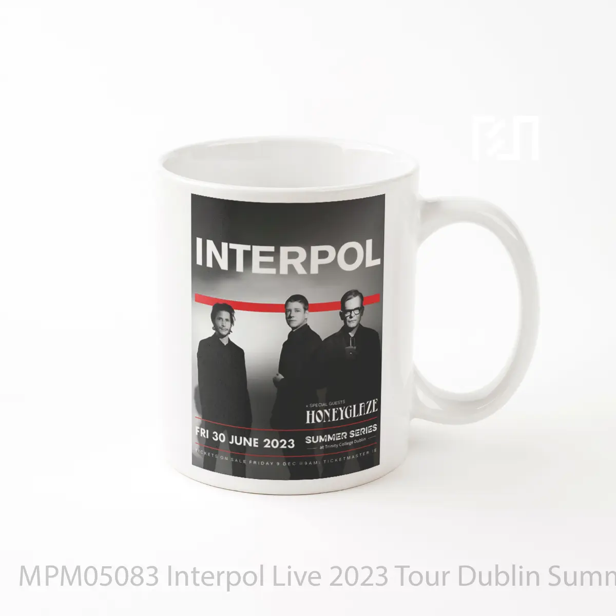 Mug Interpol Live 2023 Tour Dublin Summer Series MPM05083