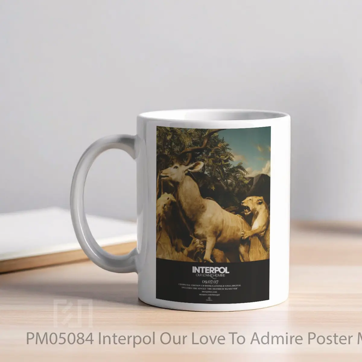 Mug Interpol Our Love To Admire MPM05084 - All-side / Desain