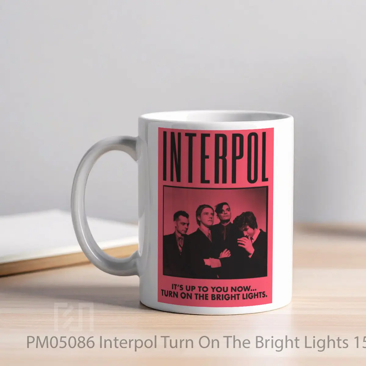 Mug Interpol Turn On The Bright Lights 15th Anniversary MPM05086 - Tampak Kanan