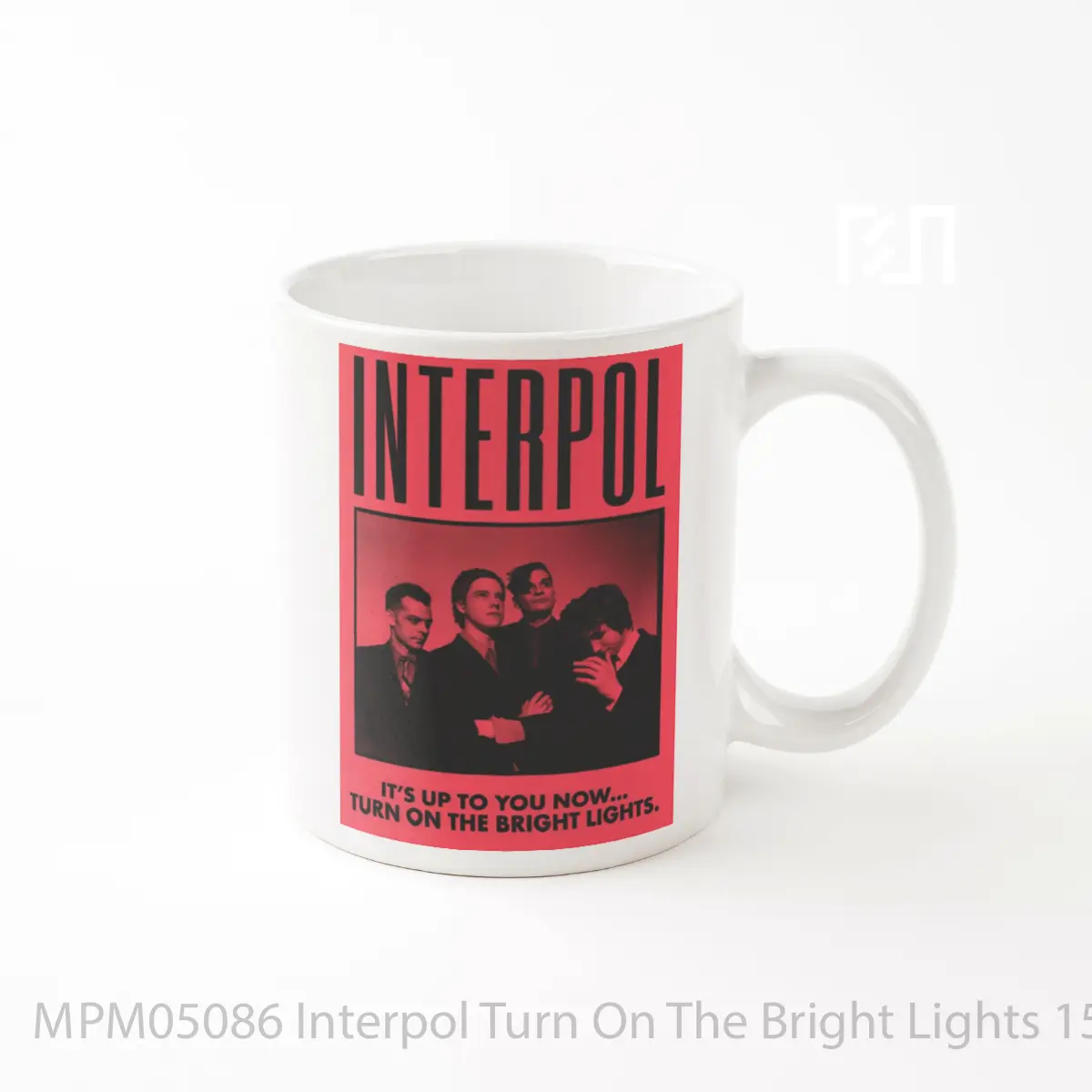 Mug Interpol Turn On The Bright Lights 15th Anniversary MPM05086