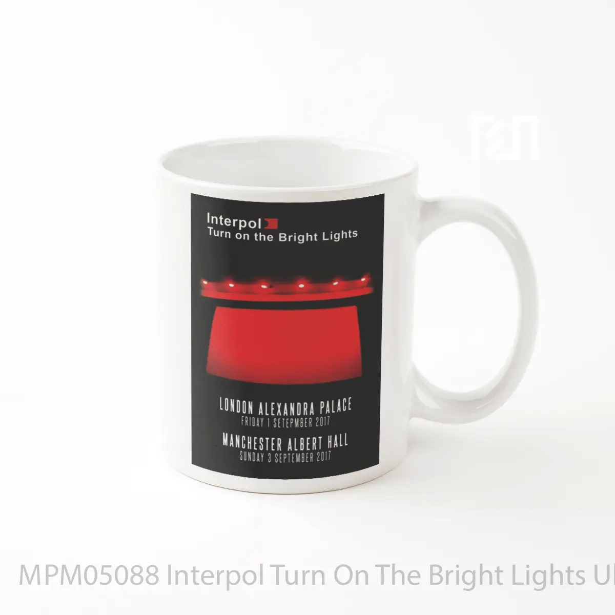 Mug Interpol Turn On The Bright Lights Uk Tour 2017 MPM05088