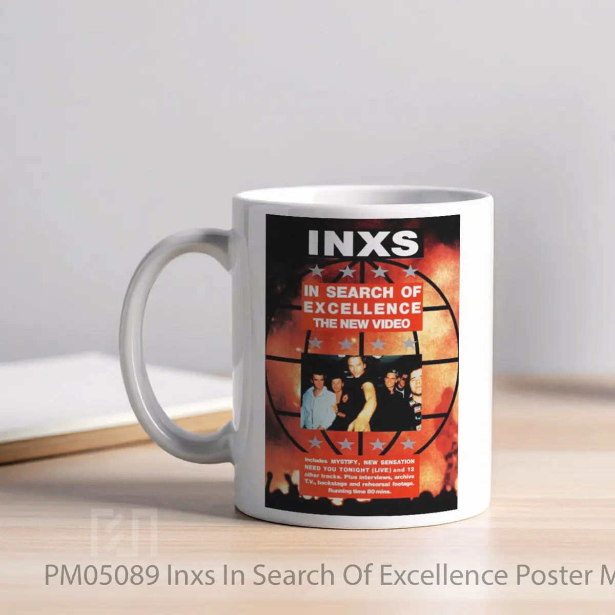 Mug Inxs In Search Of Excellence MPM05089 - All-side / Desain