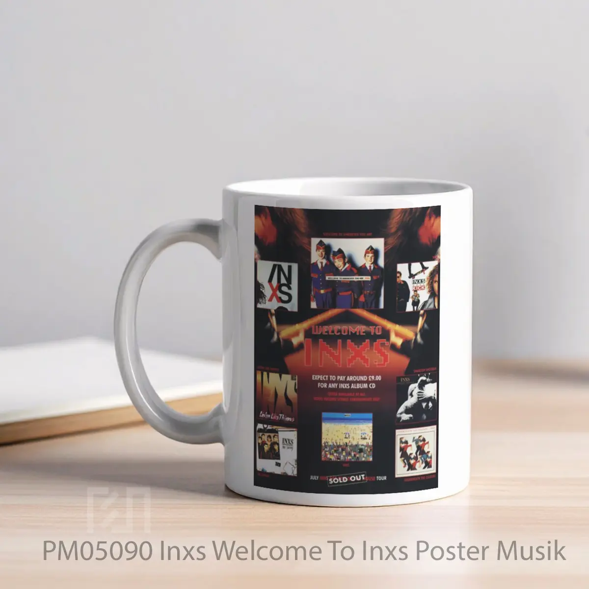 Mug Inxs Welcome To Inxs MPM05090 - All-side / Desain