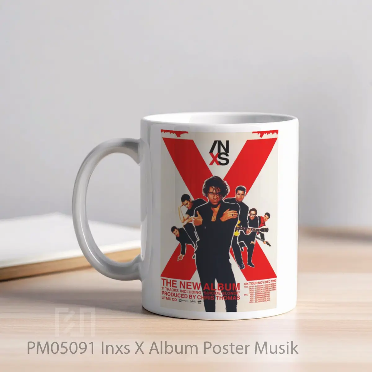 Mug Inxs X Album MPM05091 - All-side / Desain