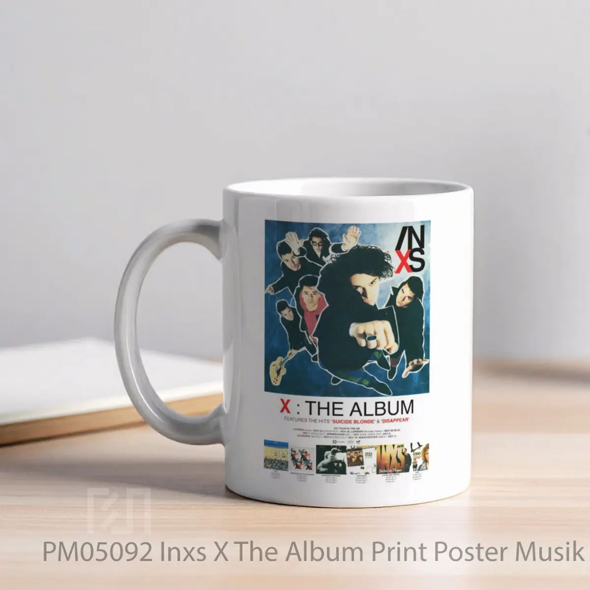 Mug Inxs X The Album Print MPM05092 - All-side / Desain
