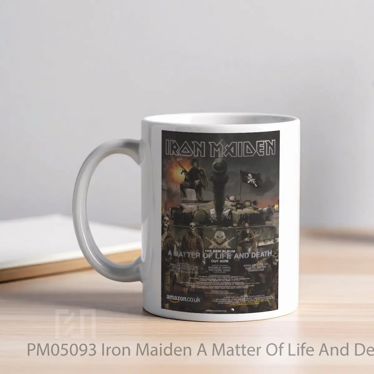 Mug Iron Maiden A Matter Of Life And Death MPM05093 - All-side / Desain