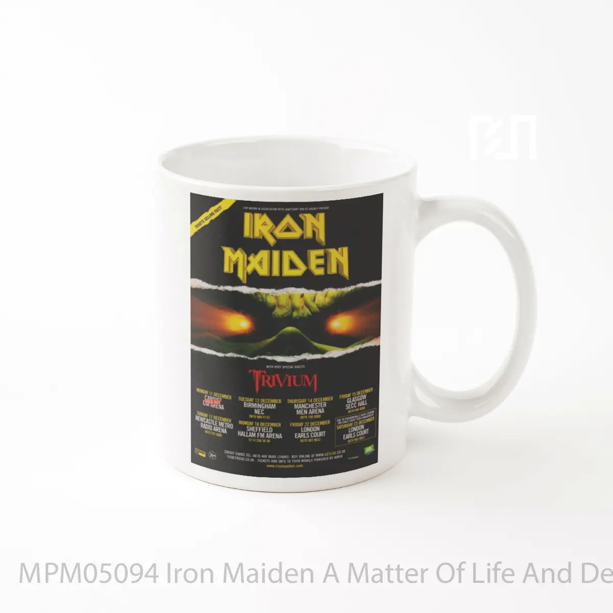 Mug Iron Maiden A Matter Of Life And Death Uk Tour 2006 MPM05094