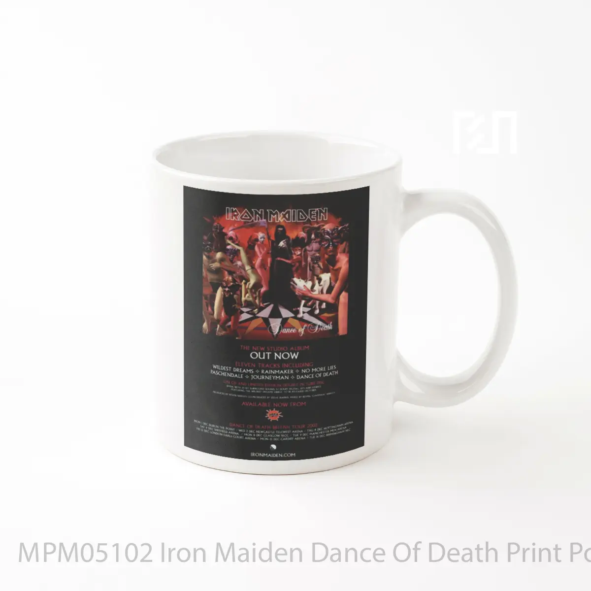 Mug Iron Maiden Dance Of Death Print MPM05102