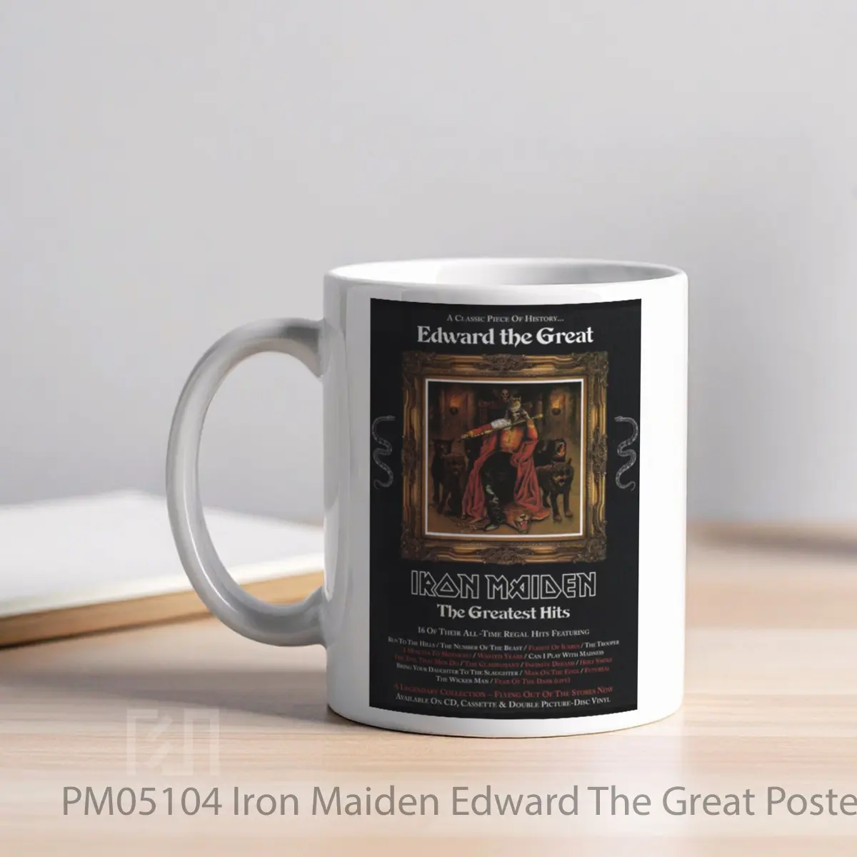 Mug Iron Maiden Edward The Great MPM05104 - All-side / Desain