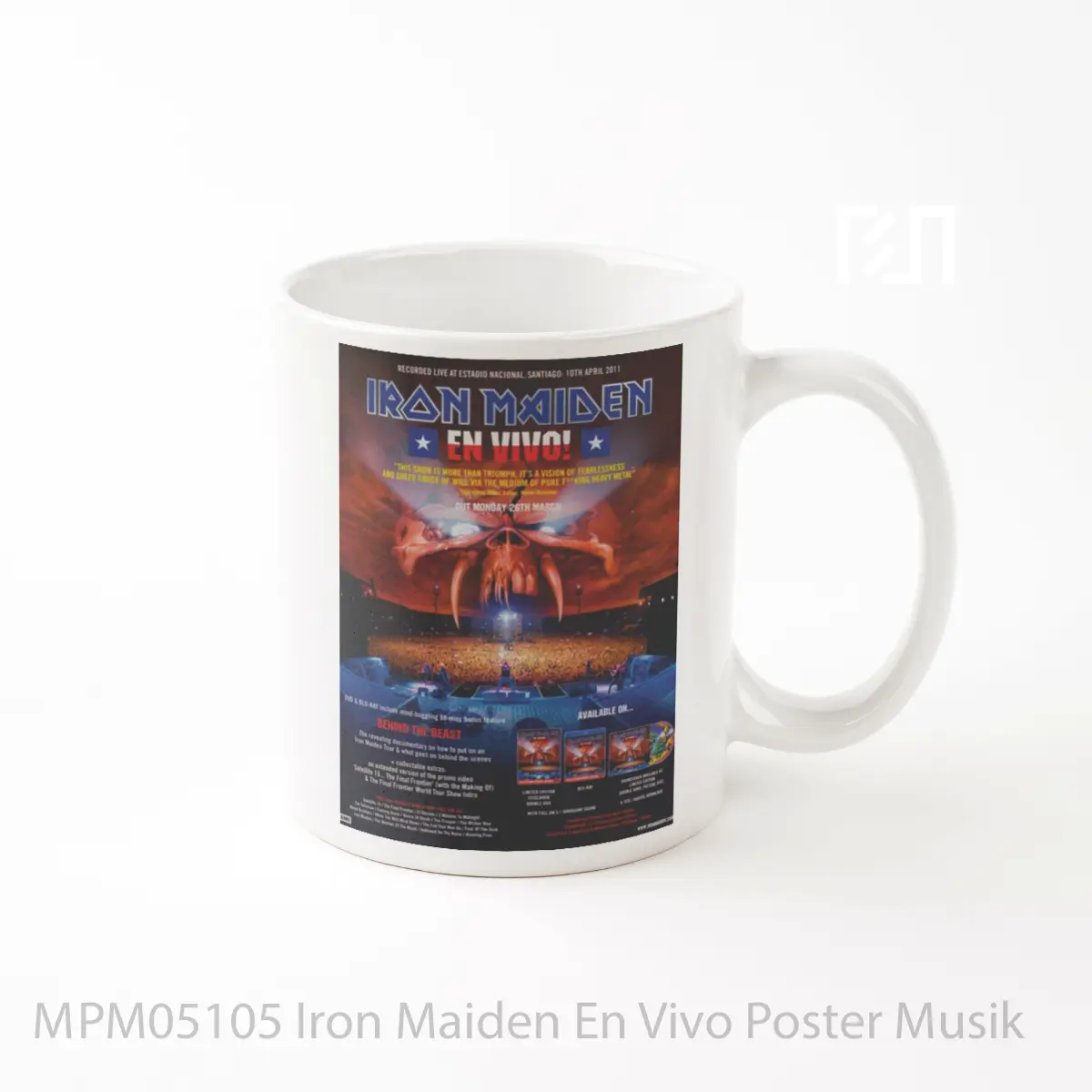 Mug Iron Maiden En Vivo MPM05105