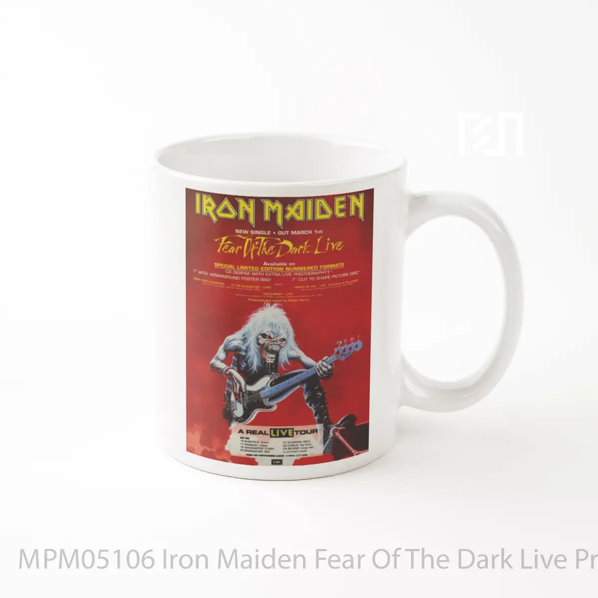 Mug Iron Maiden Fear Of The Dark Live Print MPM05106