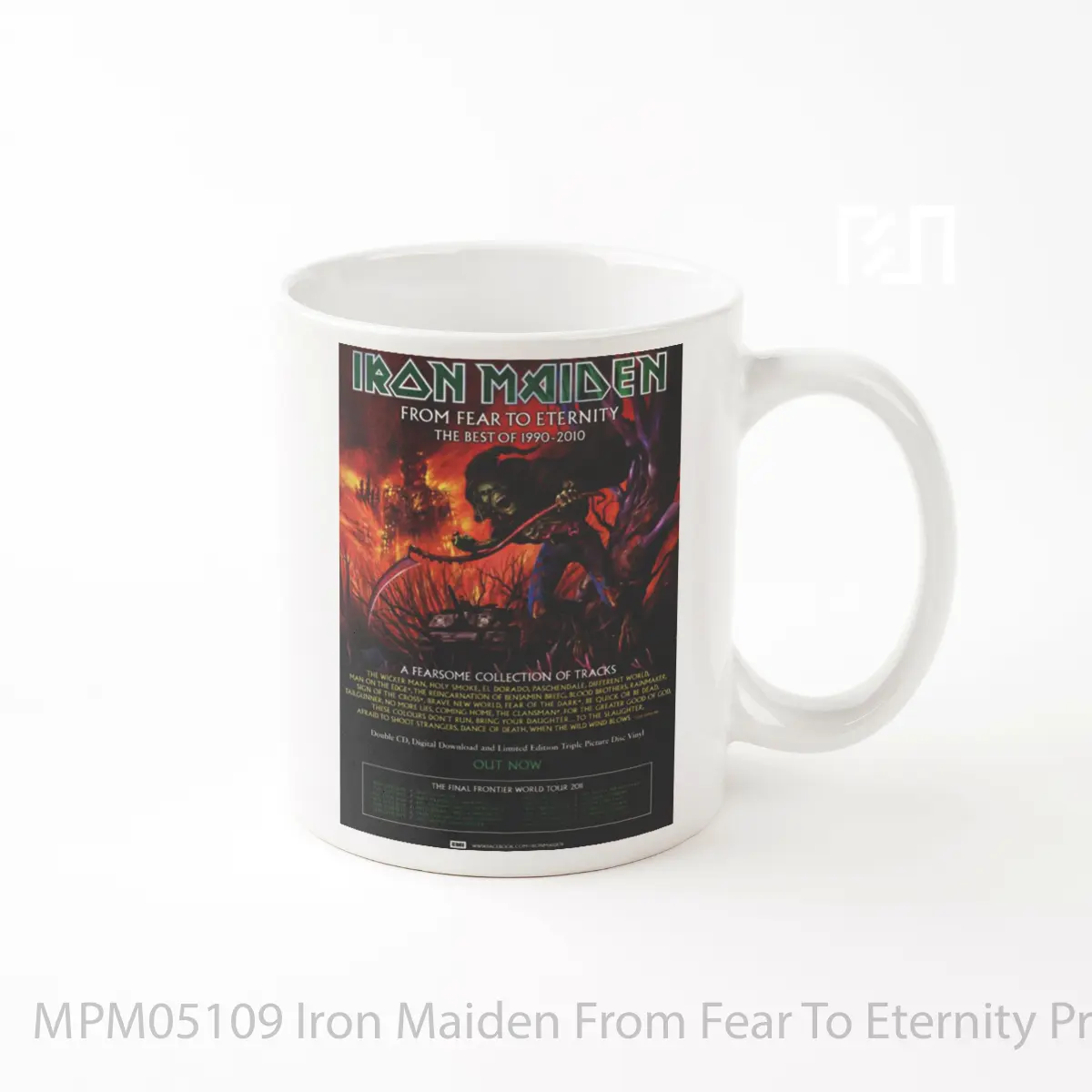 Mug Iron Maiden From Fear To Eternity Print MPM05109